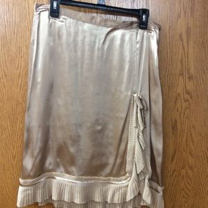 DKNY silk skirt